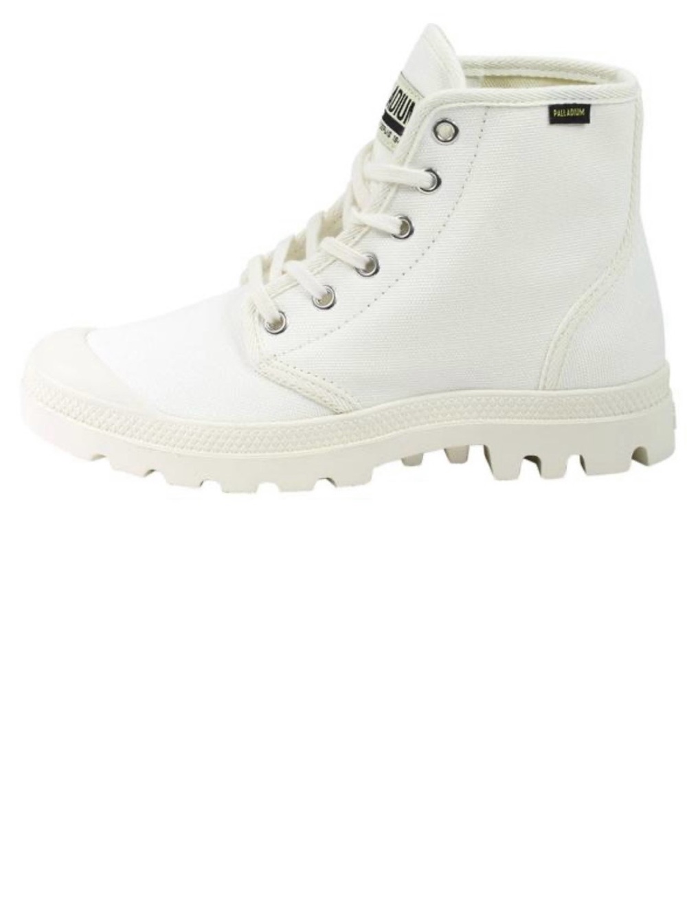 Palladium Pampa Hi Originale Lug Sole Lace Up Boots White Men's Size 12